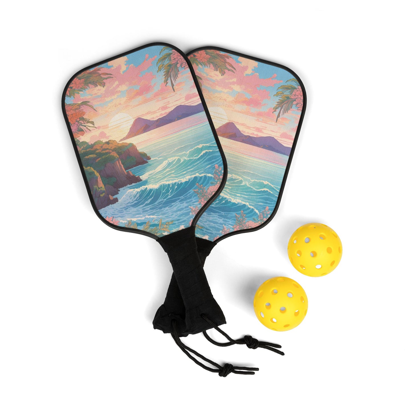 Island Dreams Pickleball Paddle Set